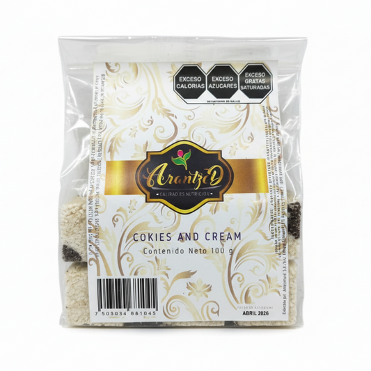 Cubo de amaranto de cookies & cream 100g