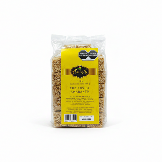 Cubitos de amaranto de miel 200g
